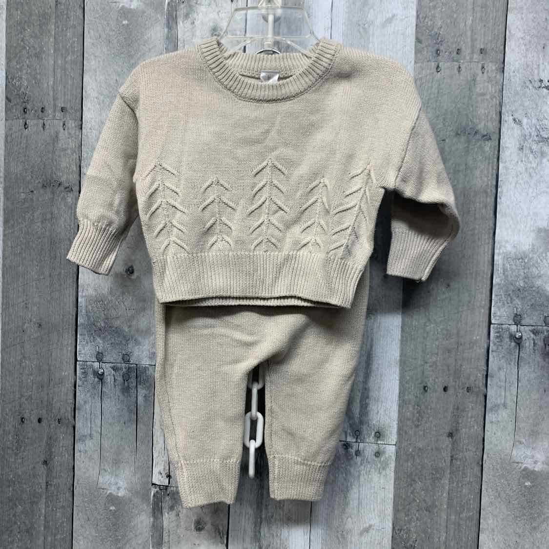 Size 6-9 Months Tan B Brand Shirt/Pants