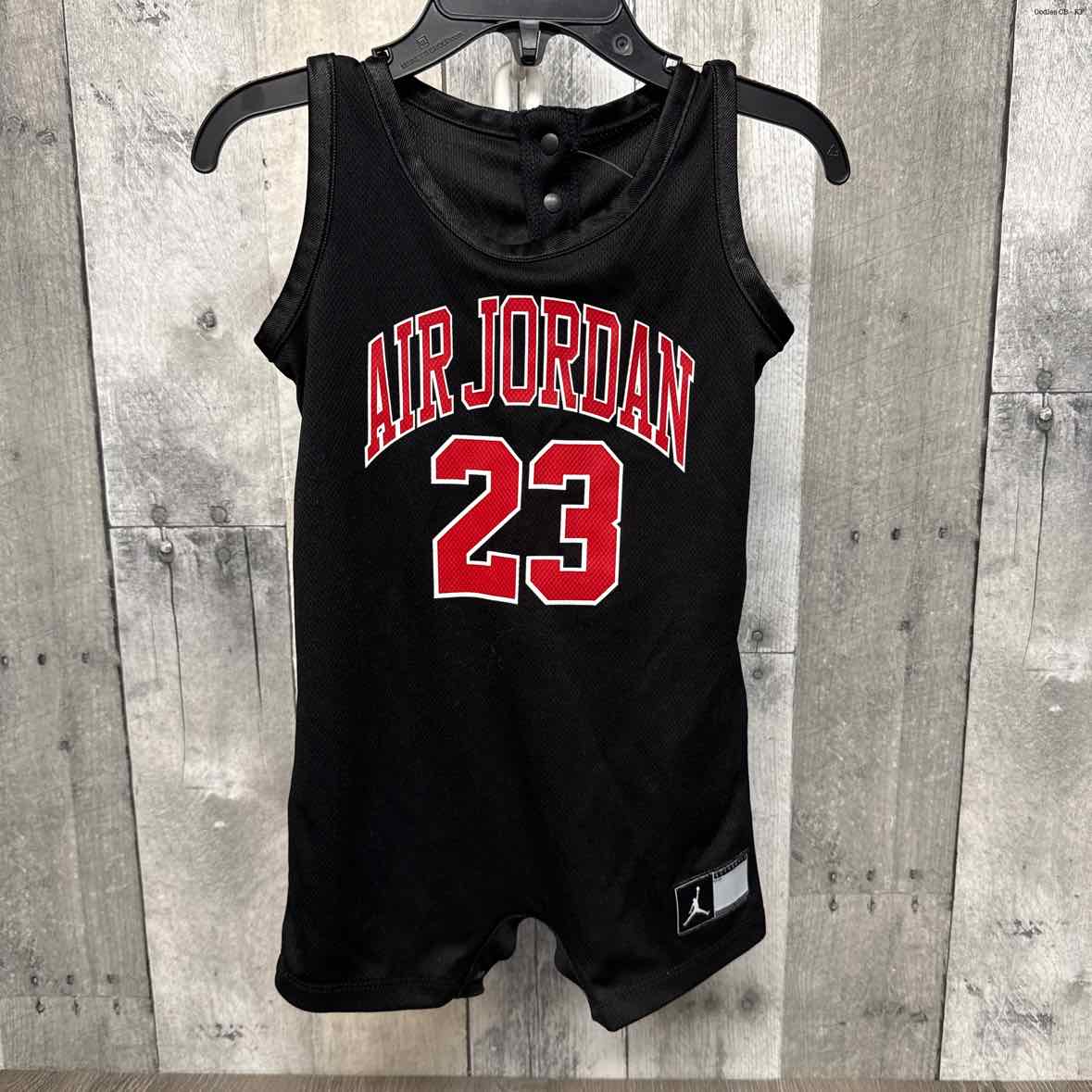 Size 18 Months Black/Red Sport Brand Romper