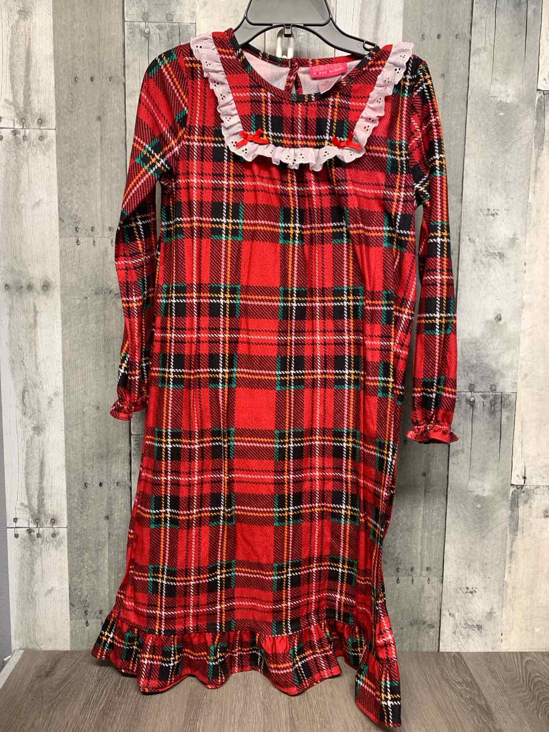 Size 10/12 Red/White B Brand Nightgown