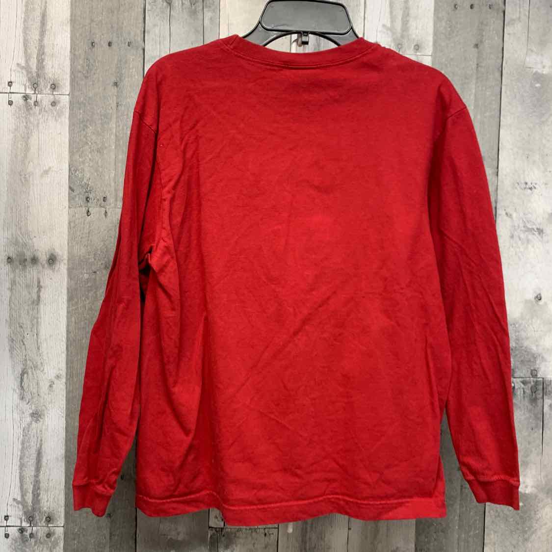 Size Large Red Graphic Old Navy Long Sleeve Shirt