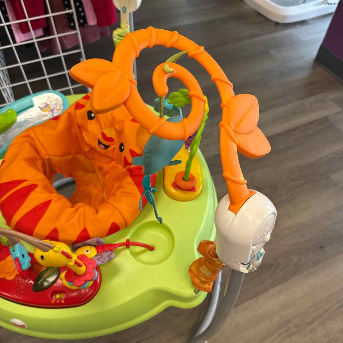 Fisher Price Orange/Green Jumperoo
