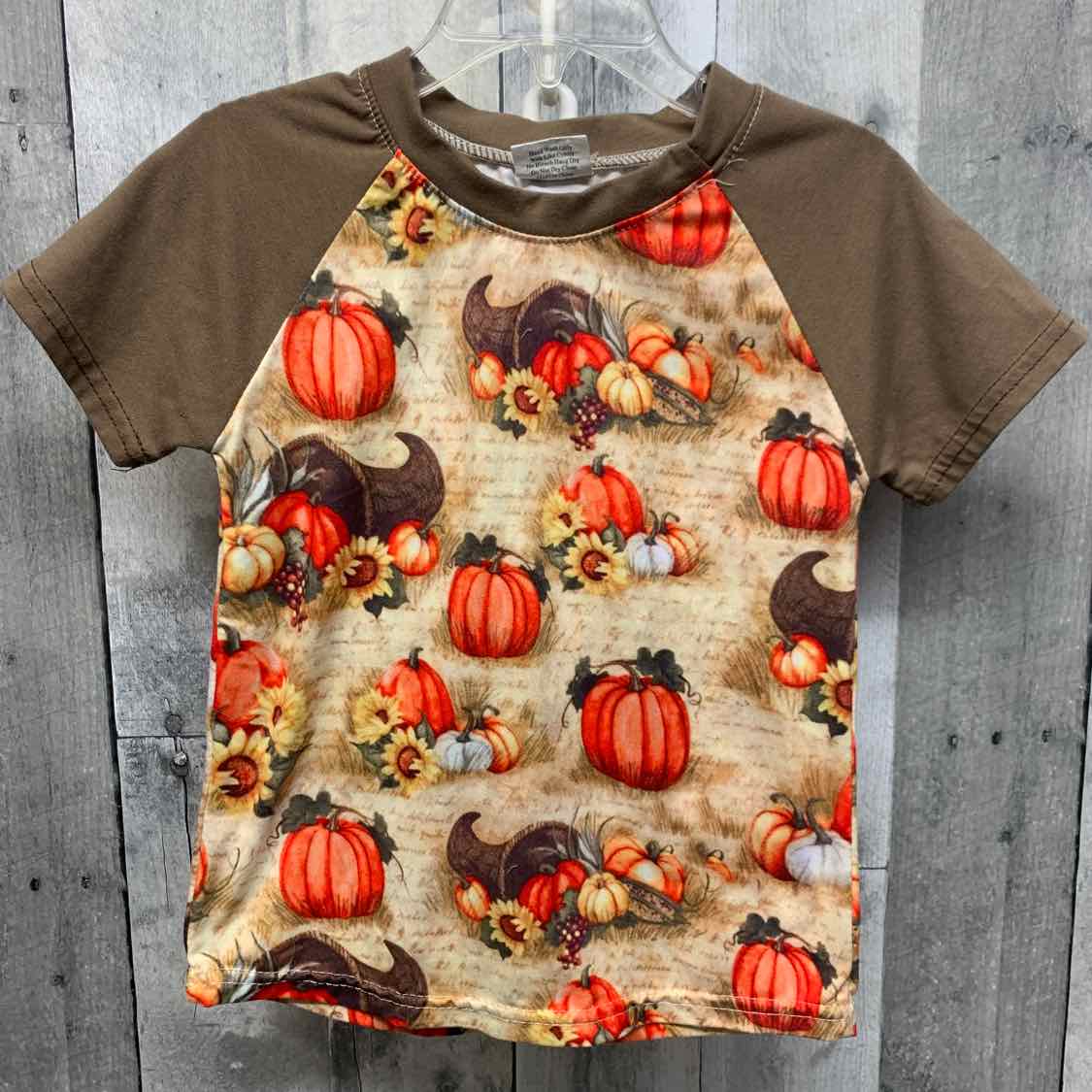 Size 2T Brown Graphic Boutique Brand T Shirt