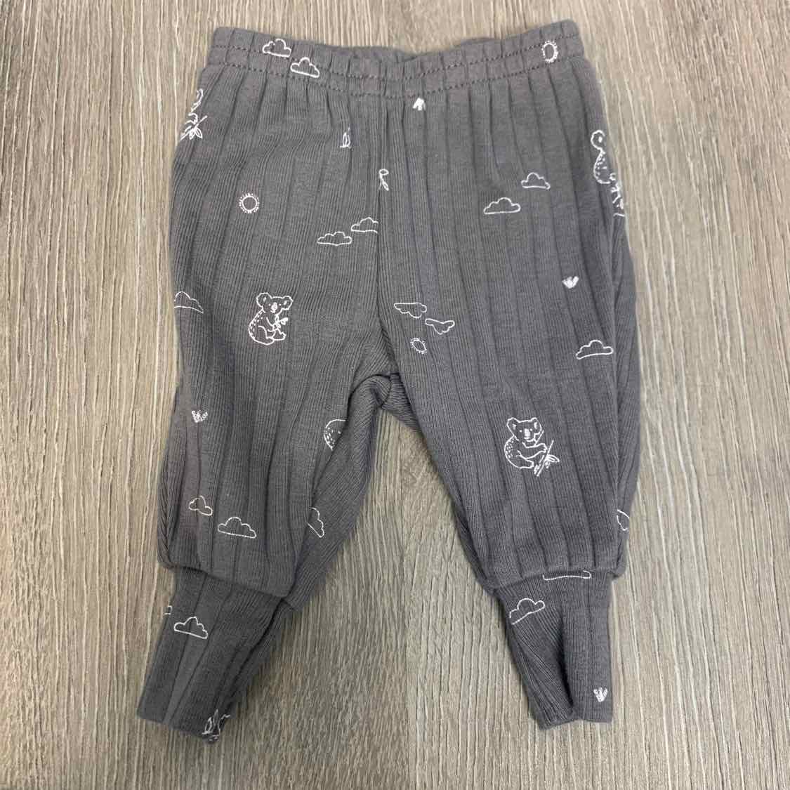 Size Preemie Gray Print Child of Mine Pants