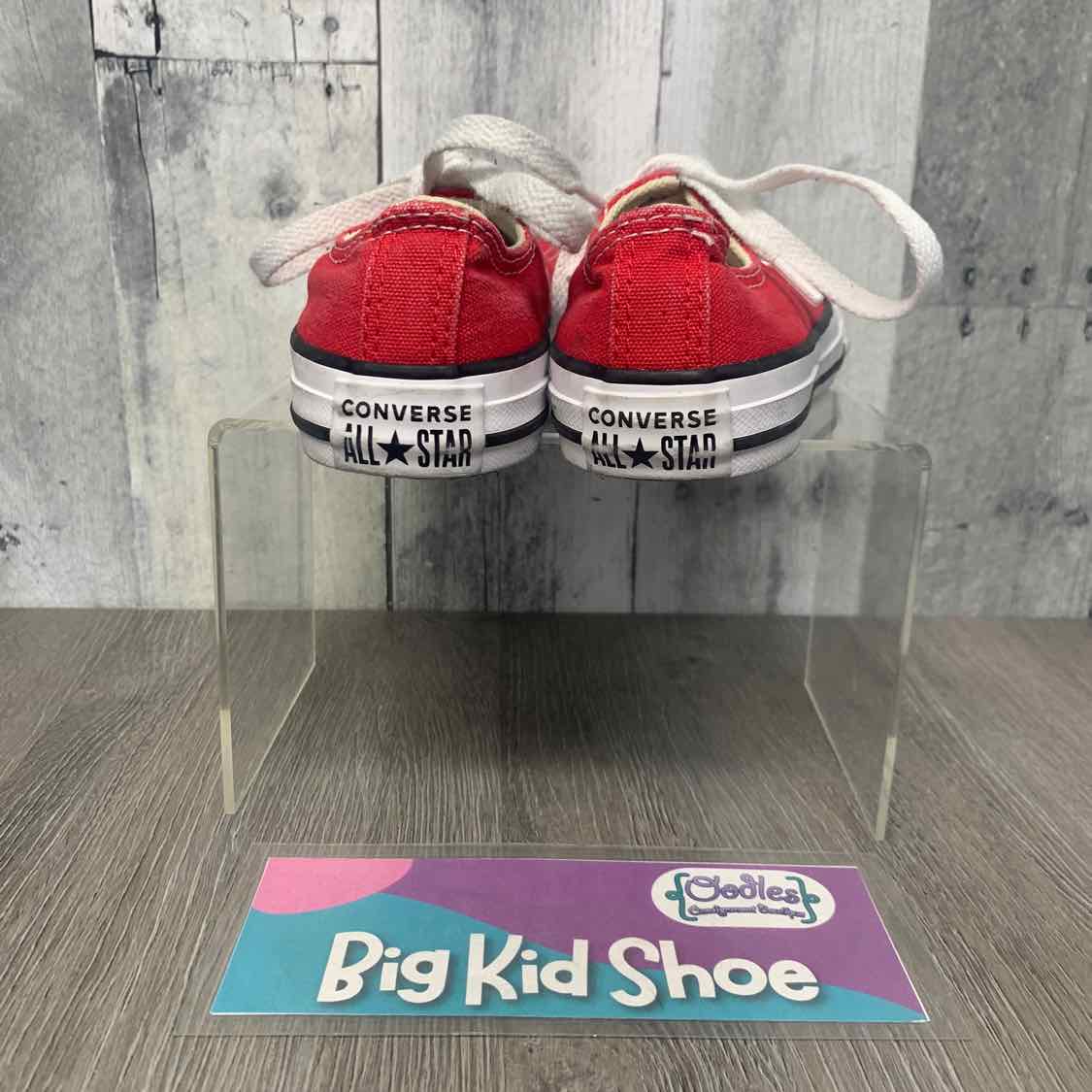 Size 12 Red/White Converse Sneakers