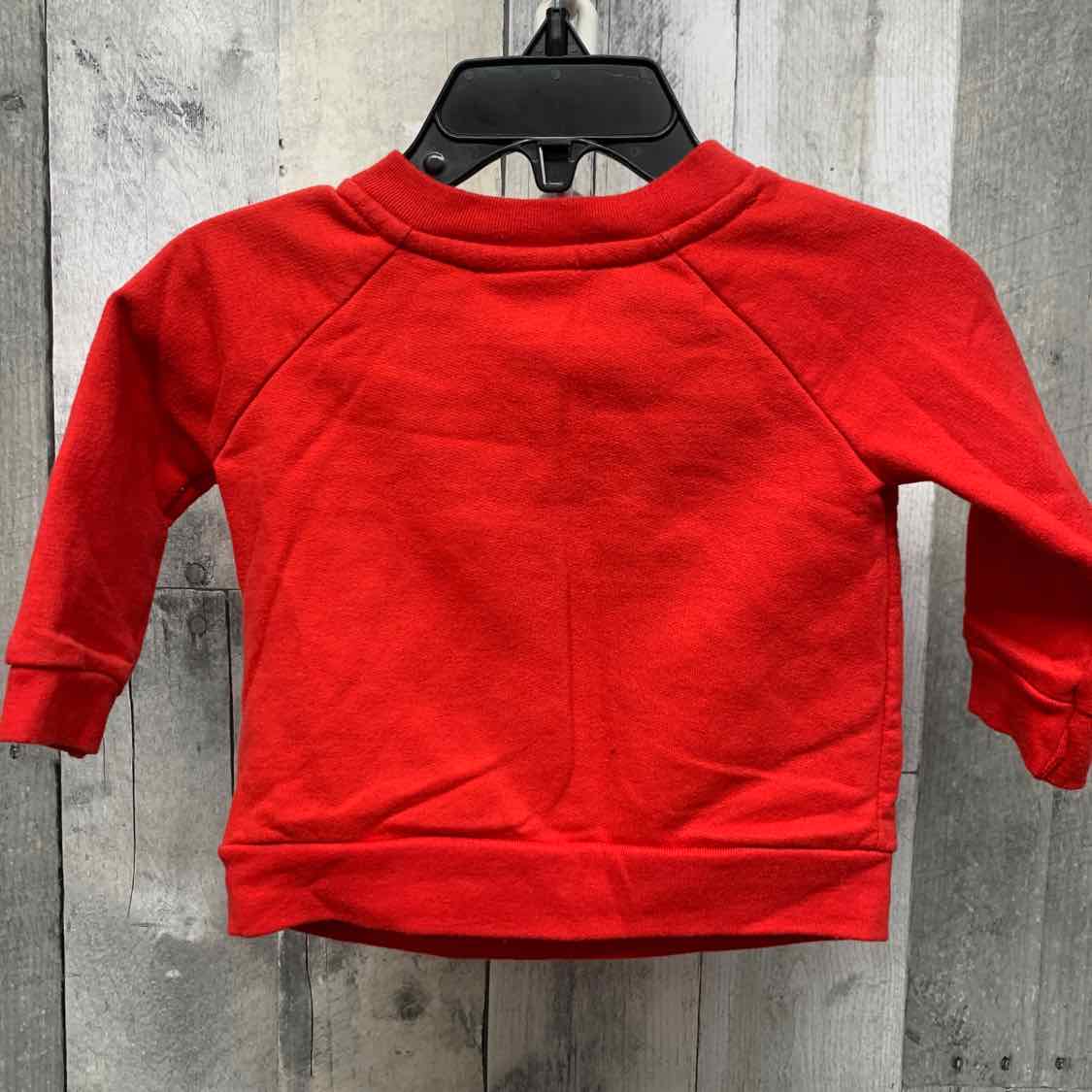 Size 3-6 Months Red Graphic Cat & Jack Sweat Shirt