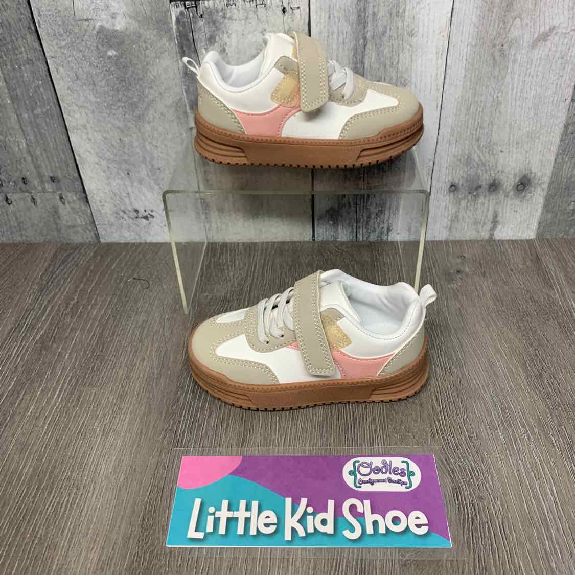 Size 7 Gray/White Carter's Sneakers