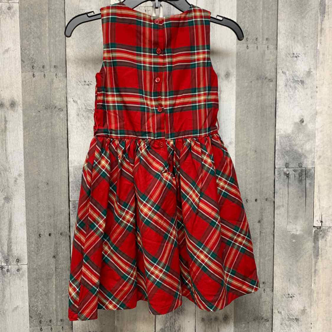 Size 6 Red Plaid Carter's Dress - Party
