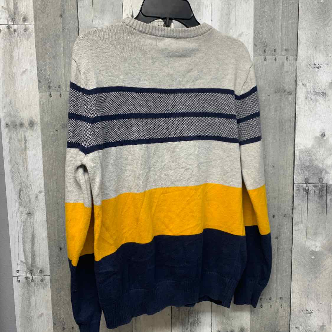Size 12/14 Gray/Navy Cat & Jack Sweater