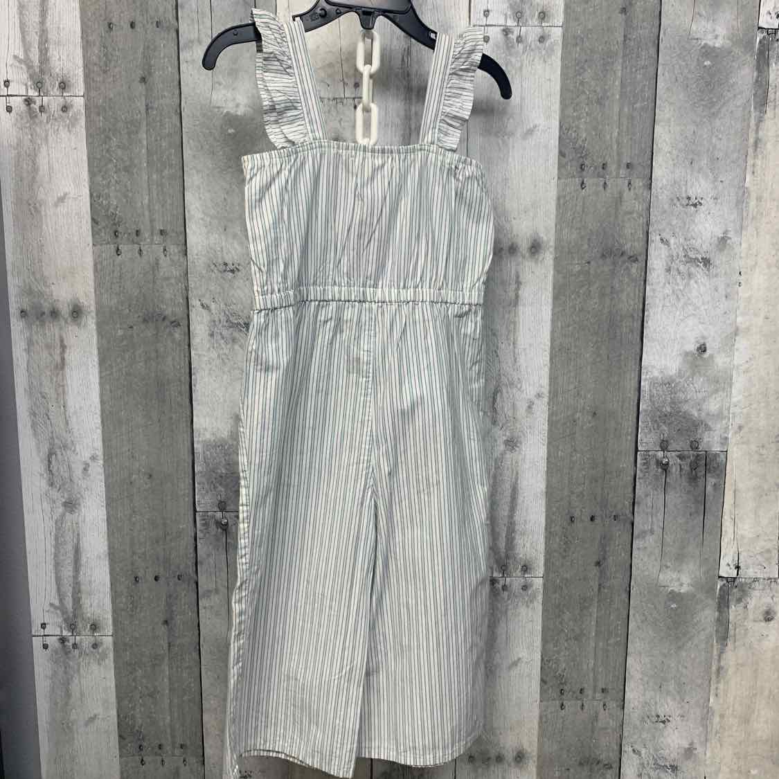 Size 4T Blue Striped Carter's Romper