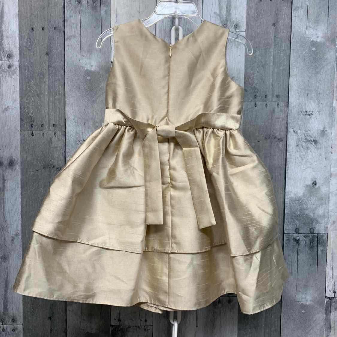Size 3T Gold B Brand Dress - Party