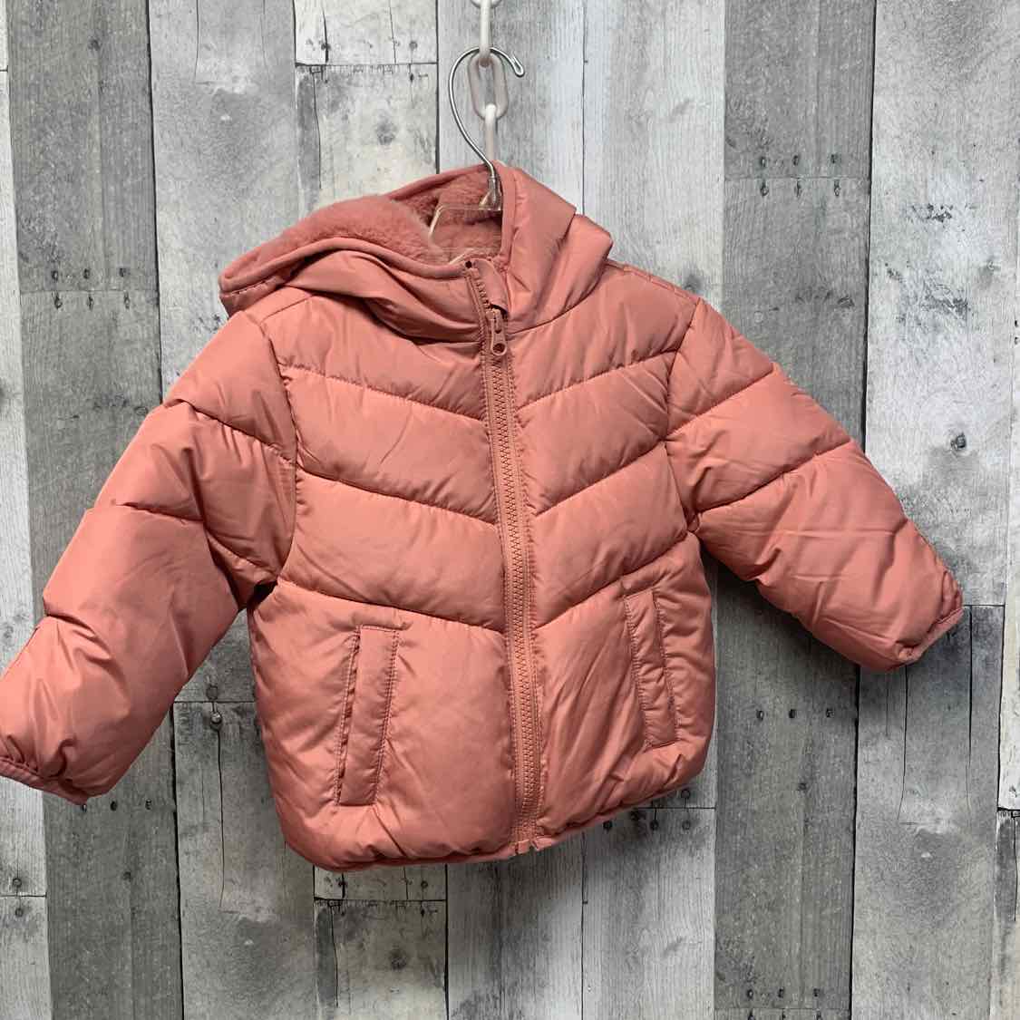 Size 12 Months Pink Swiss Tech Heavy Jacket