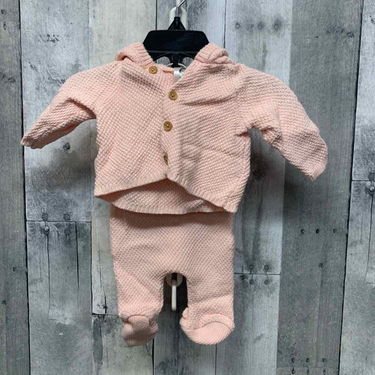 Size Newborn Pink Gerber Jacket/Pants