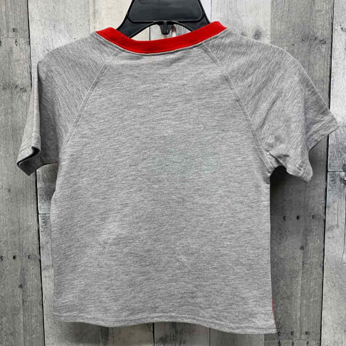 Size 5 Gray/Red Boyz Wear T Shirt