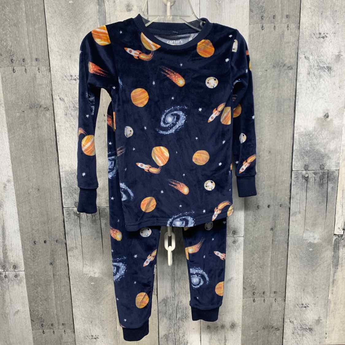 Size 2T Navy Print Child of Mine 2pc PJs