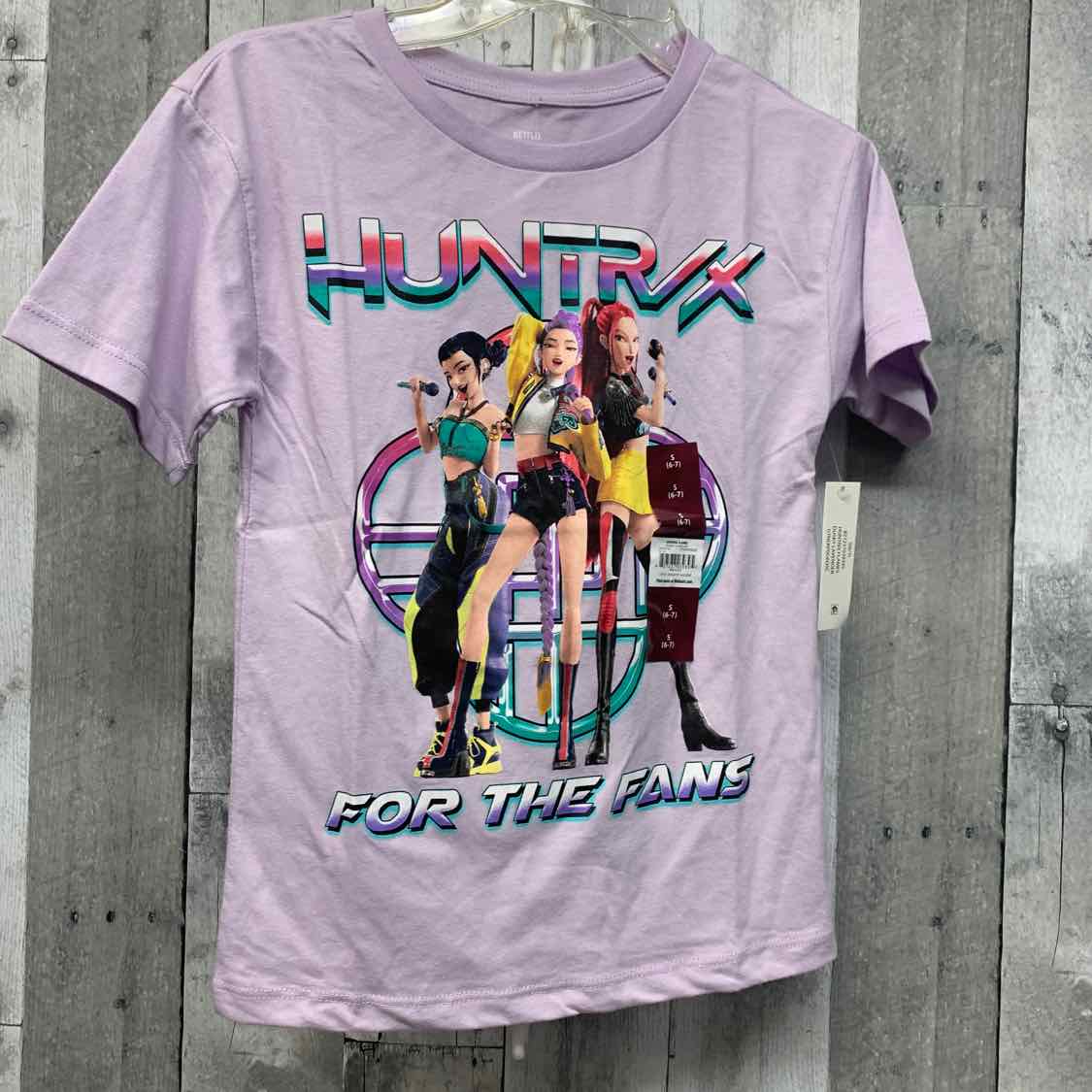 Size 6/7 Purple Print B Brand T Shirt