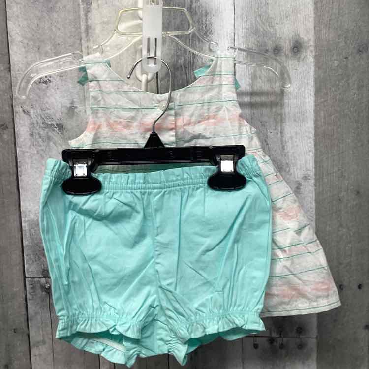 Size 12-18 Months White/Blue Gymboree Shirt/Shorts
