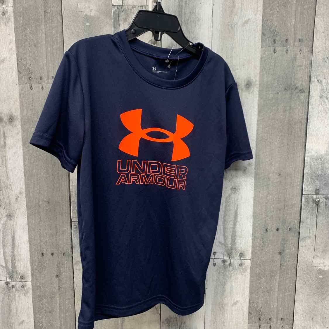 Size 7 Navy/Orange Sport Brand T Shirt