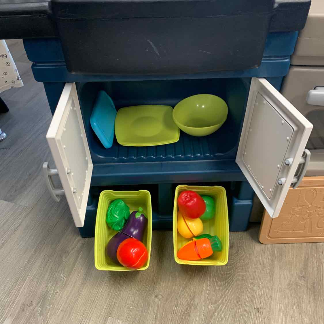 Step2 Black/Gray Kitchen Set