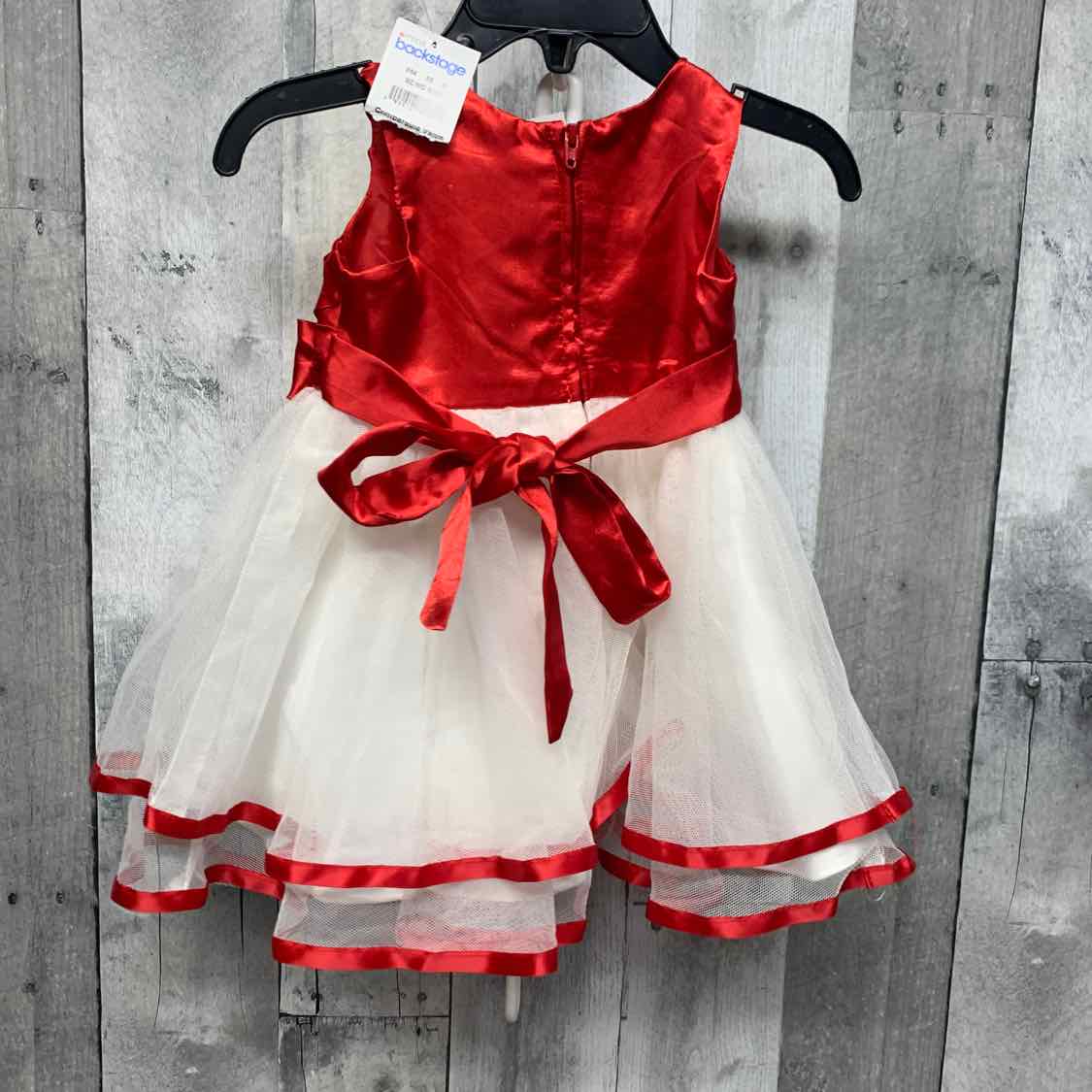 Size 3 Months Red/White Rare Editions Dress - Party