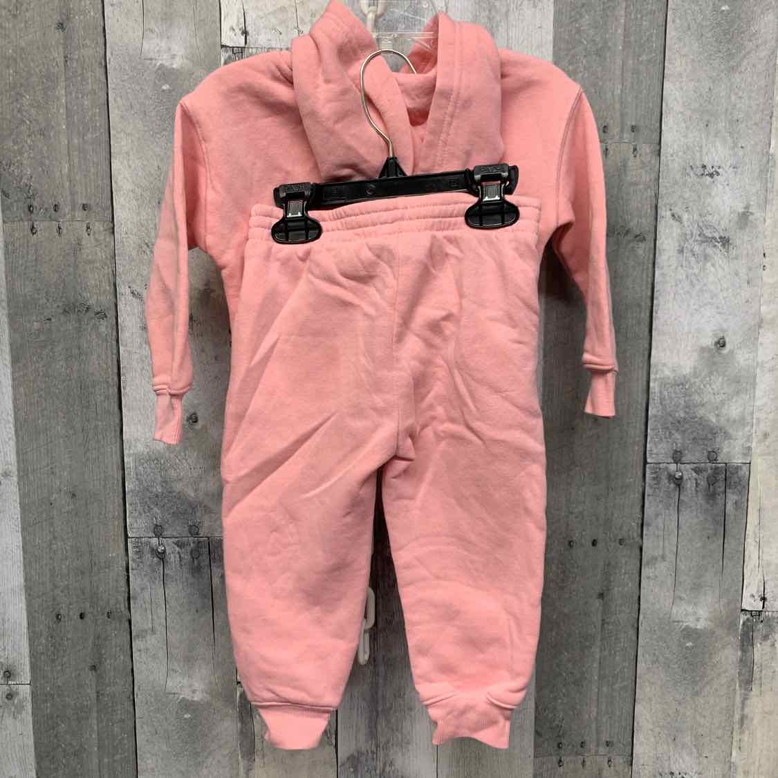 Size 2T Pink/Blue Champion Jacket/Pants