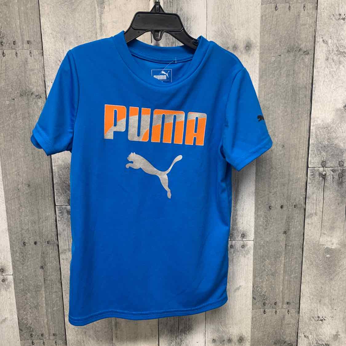 Size 6 Blue/Orange Puma T Shirt