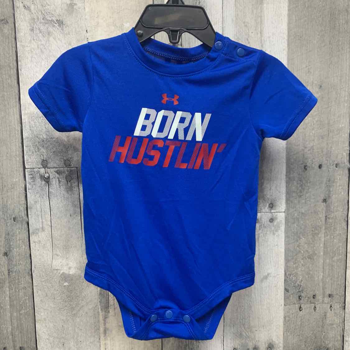 Size 6-9 Months Blue Sport Brand Bodysuit