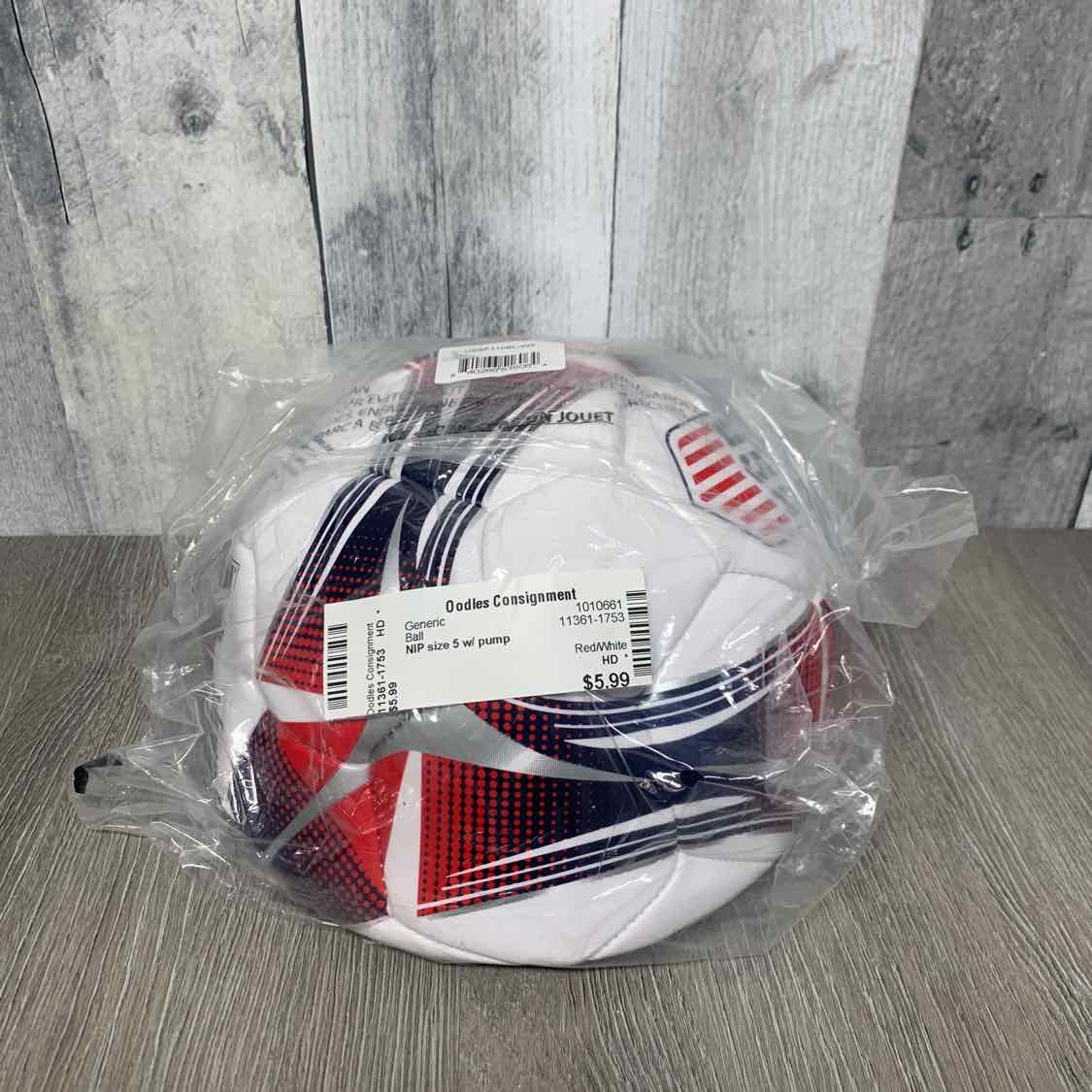 Generic Red/White Ball