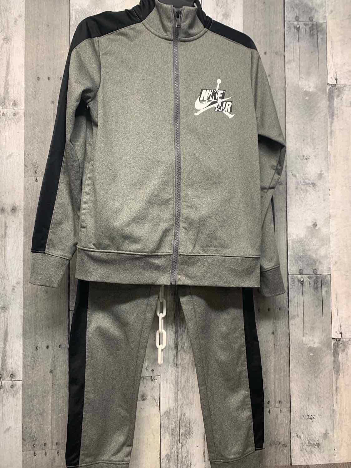 Size Medium Gray/Black Sport Brand Jacket/Pants