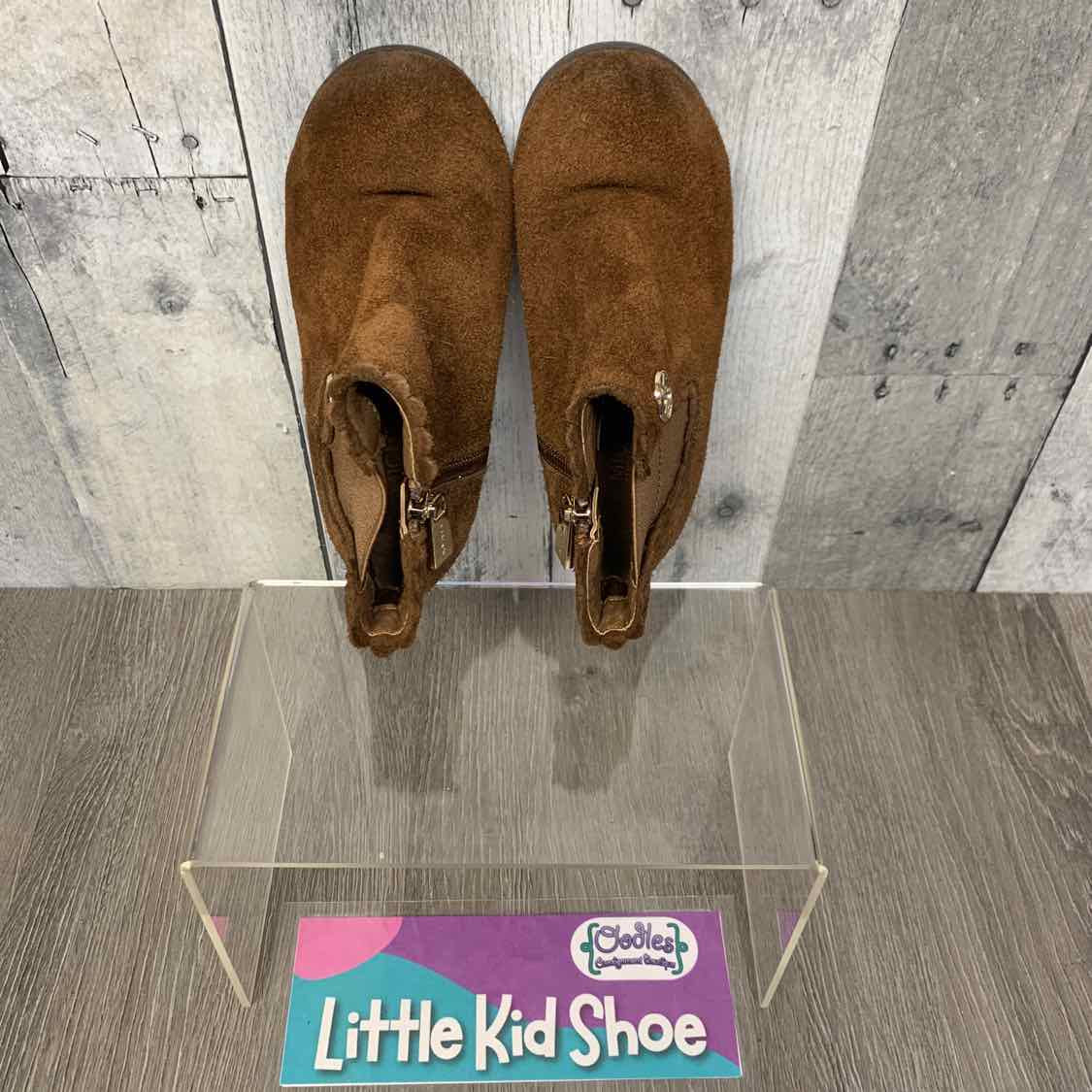 Size 8 Brown/Gold Michael Kors Boots