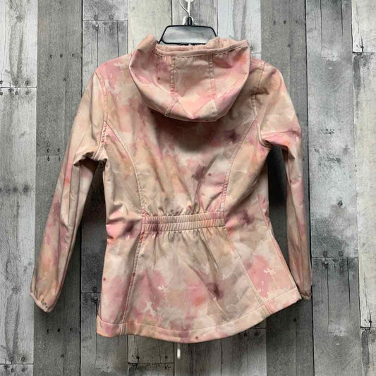 Size 7/8 Pink Print Free Country Heavy Jacket