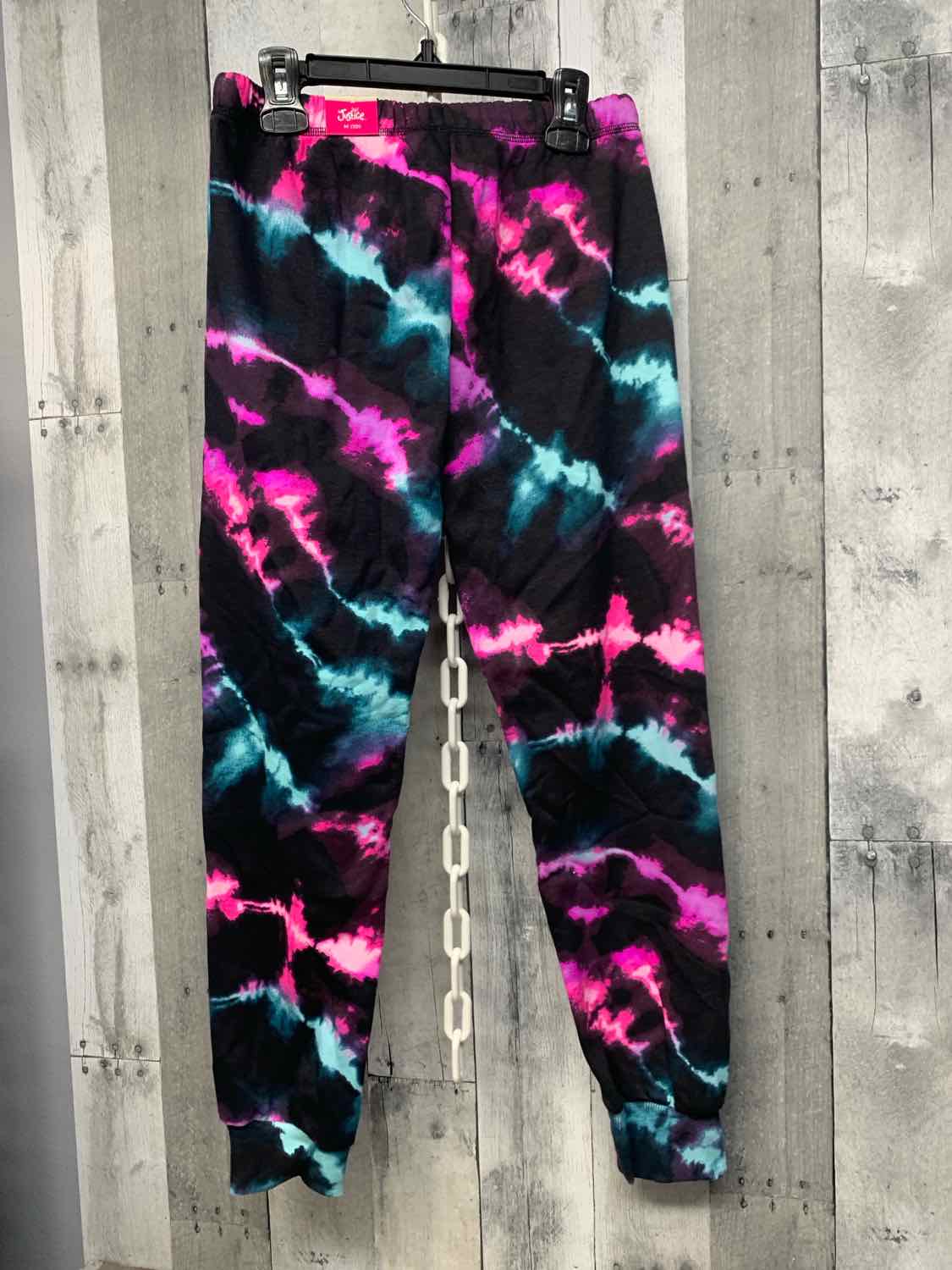 Size Medium Black/Pink Justice Athletic Pants
