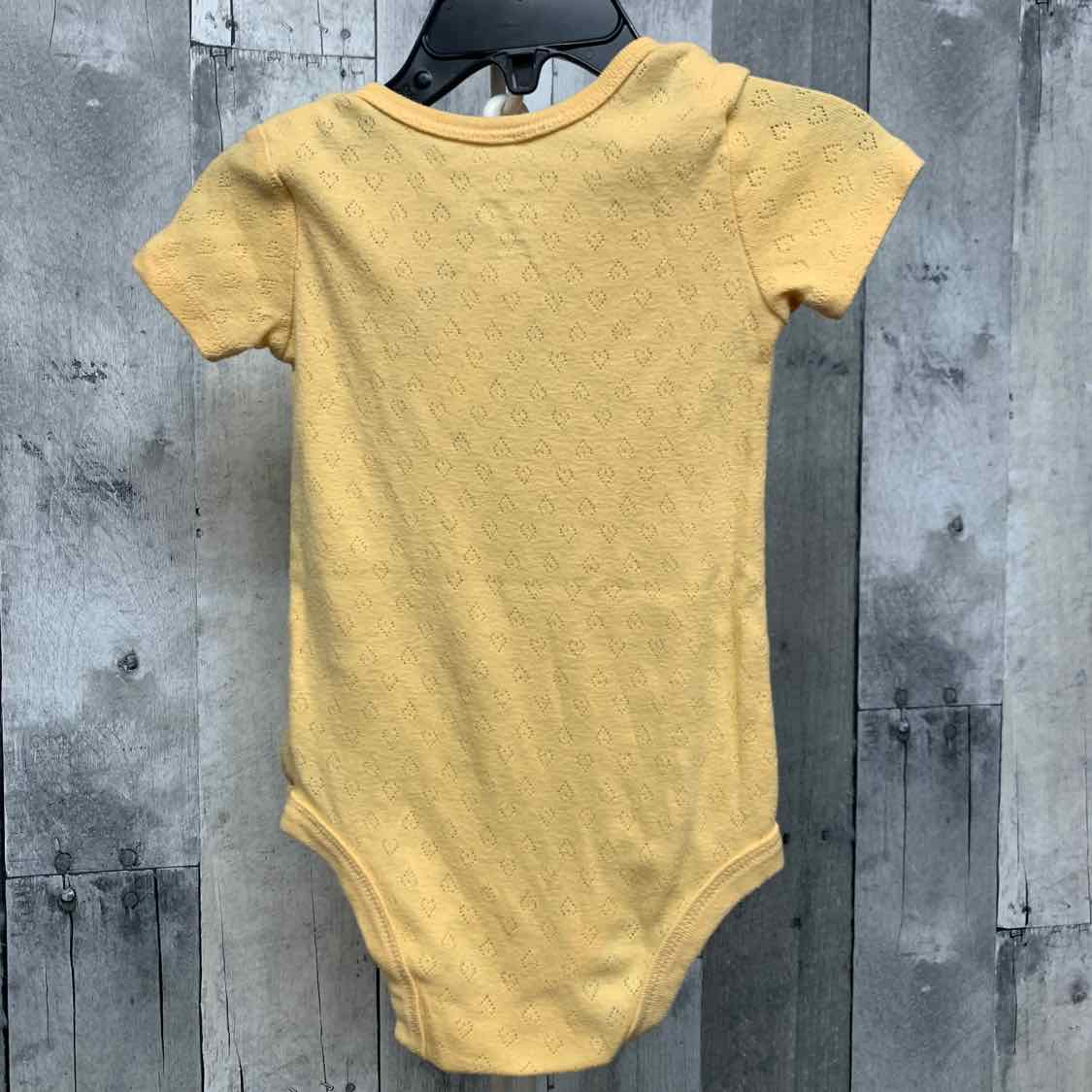 Size 12 Months Yellow Disney Bodysuit