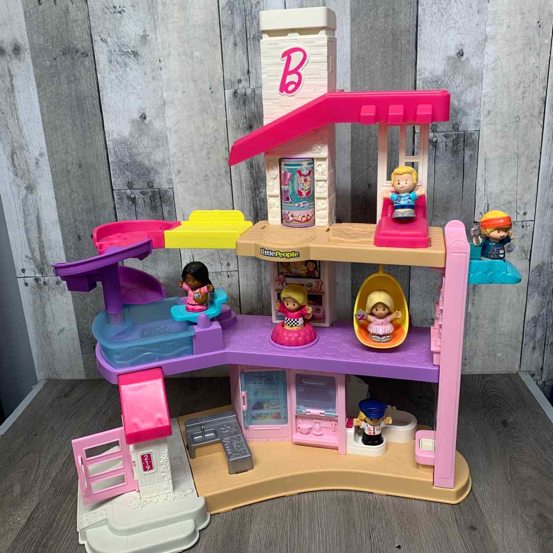 Fisher Price Pink/White Little People Set