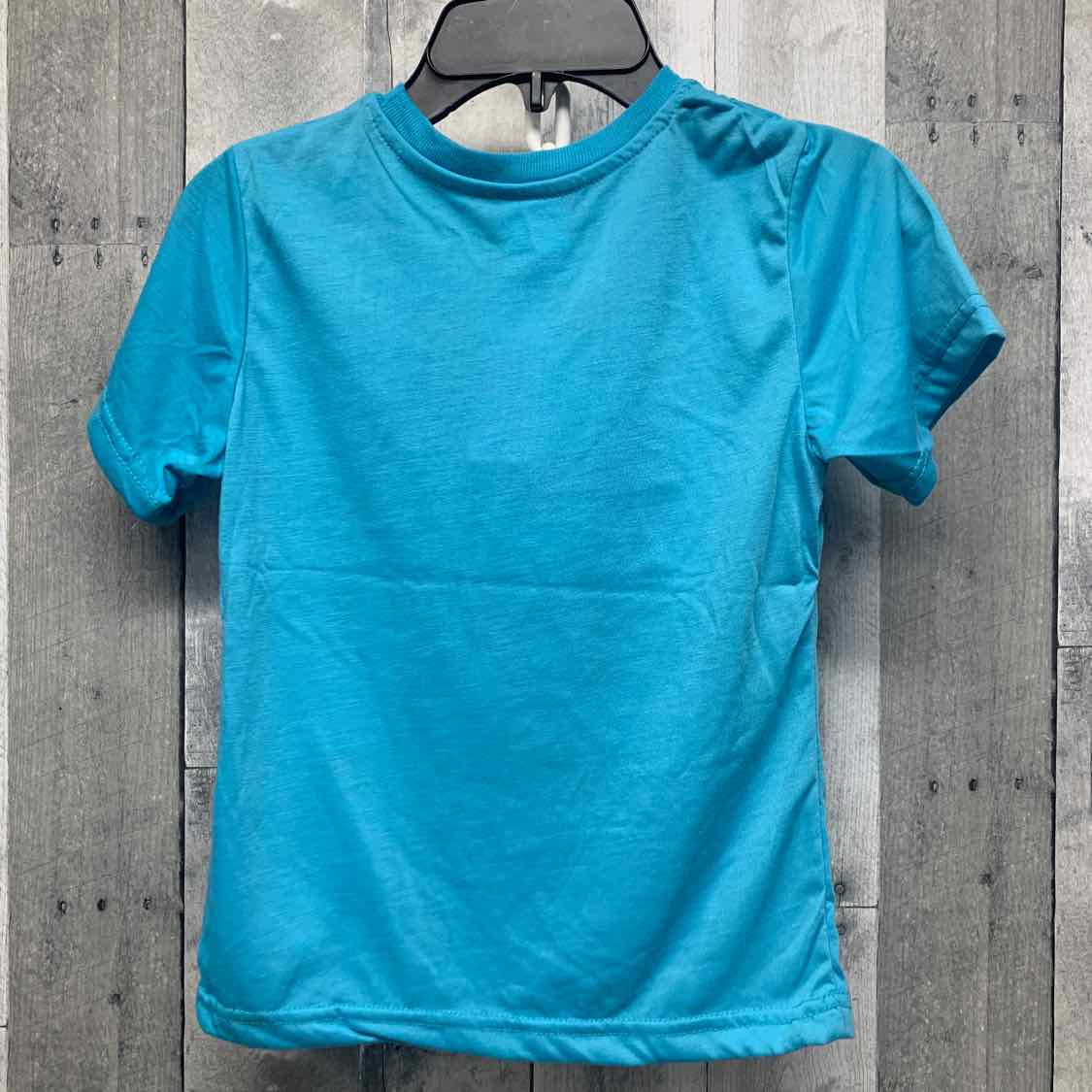 Size 7 Blue Graphic B Brand T Shirt