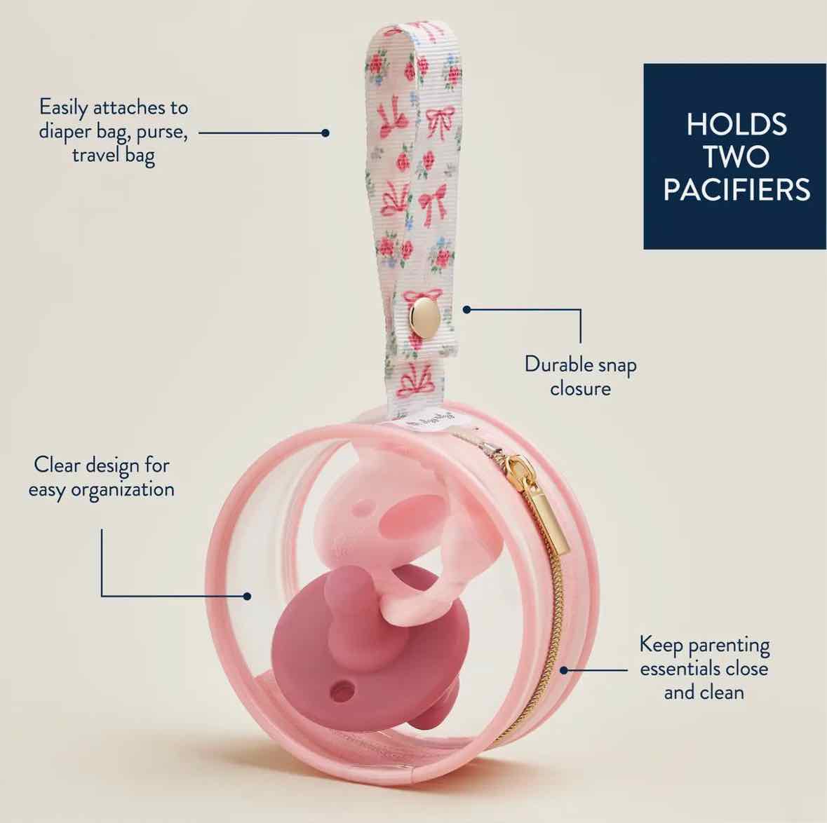 Itzy Ritzy Paci Case - More Options - OodlesCB