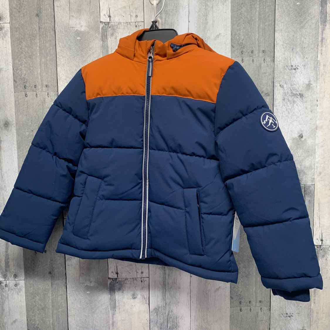 Size 4T Navy/Brown Members Mark Snow Jacket