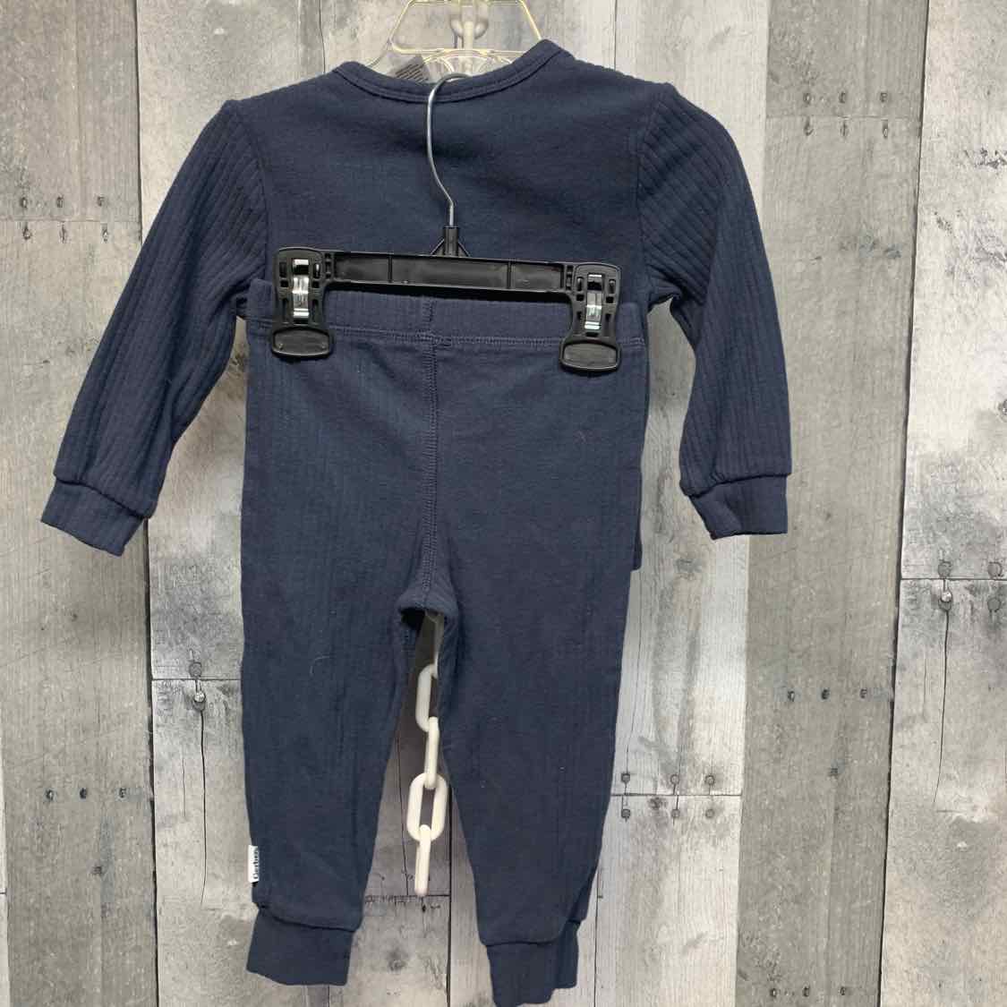 Size 12 Months Navy Gerber Shirt/Pants