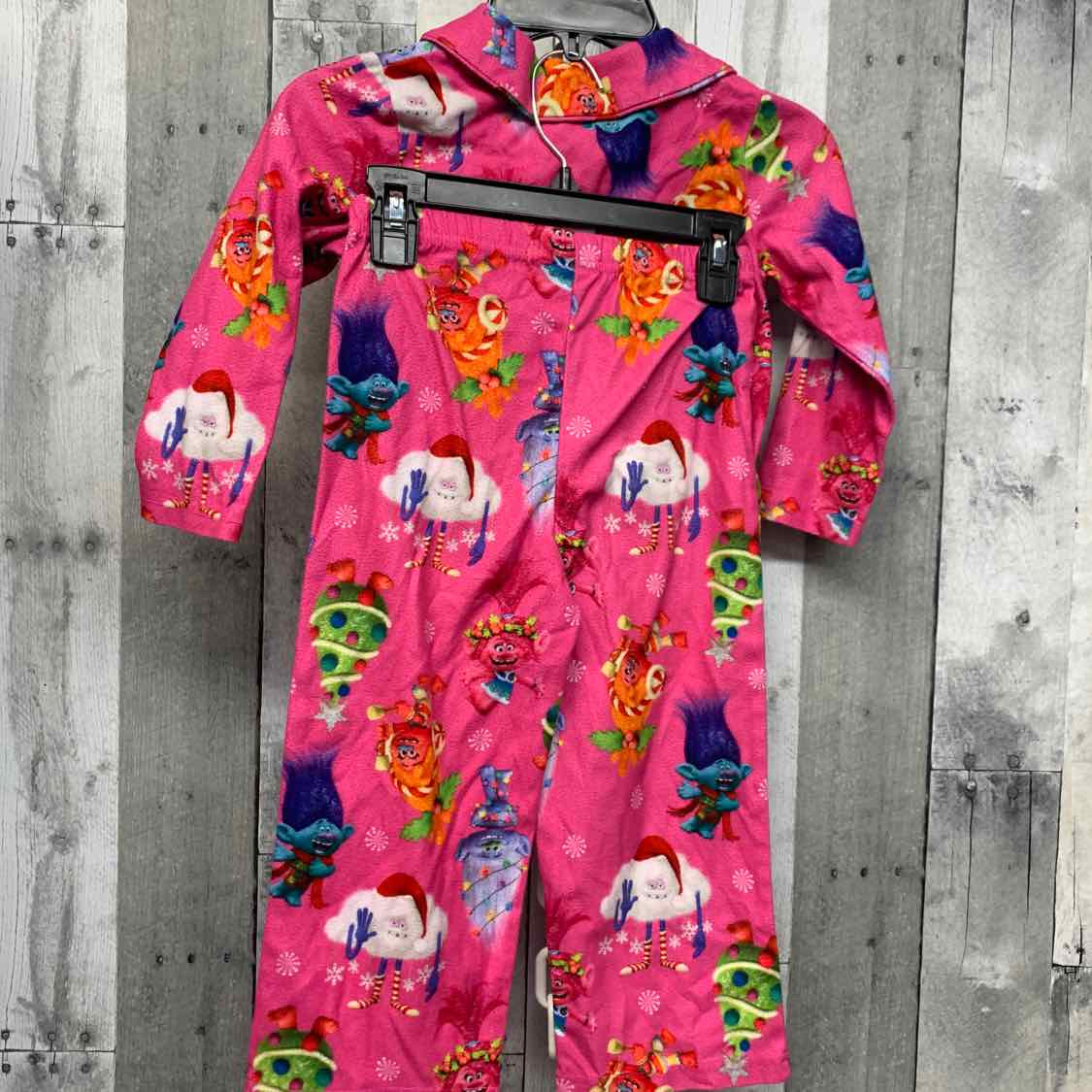 Size 4T Pink Graphic Dreamworks 2pc PJs