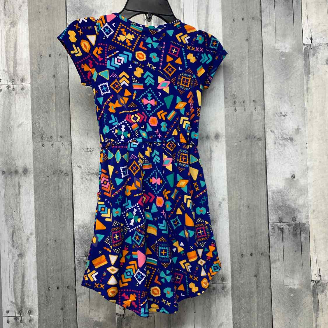 Size 6 Blue Print LulaRoe Dress
