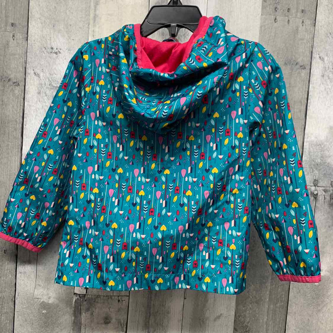 Size 2T Teal/Pink Cat & Jack Light Jacket
