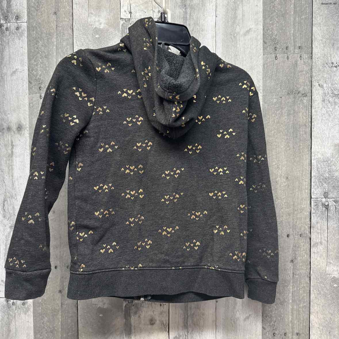 Size 6 Gray/Gold Cat & Jack Light Jacket