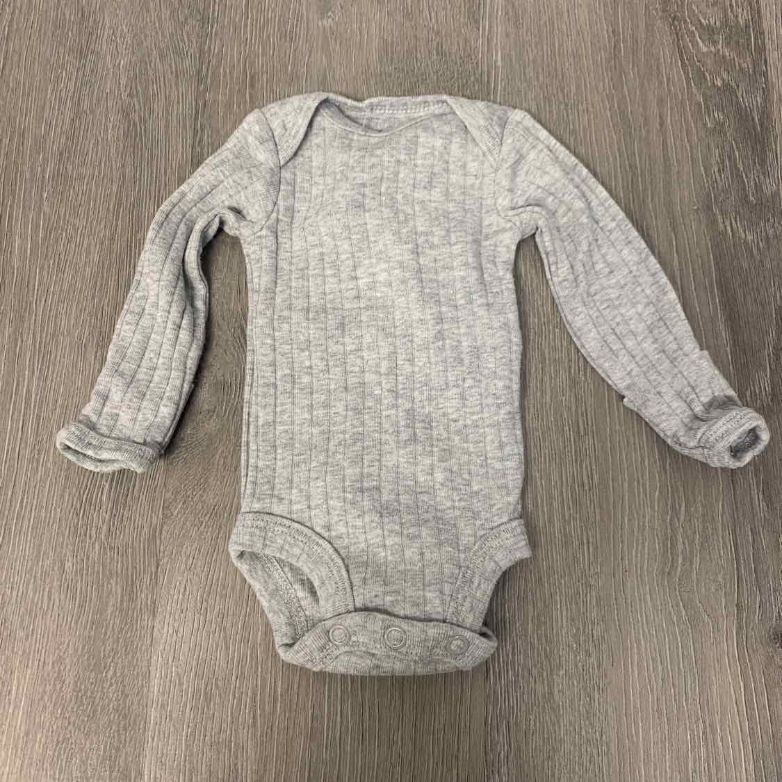 Size Preemie Gray Child of Mine Bodysuit