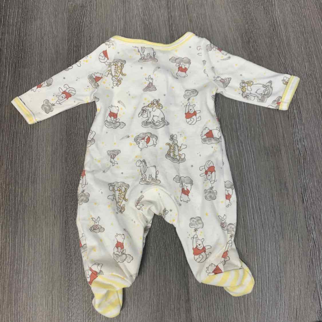 Size Preemie Tan Print Disney Footy PJs