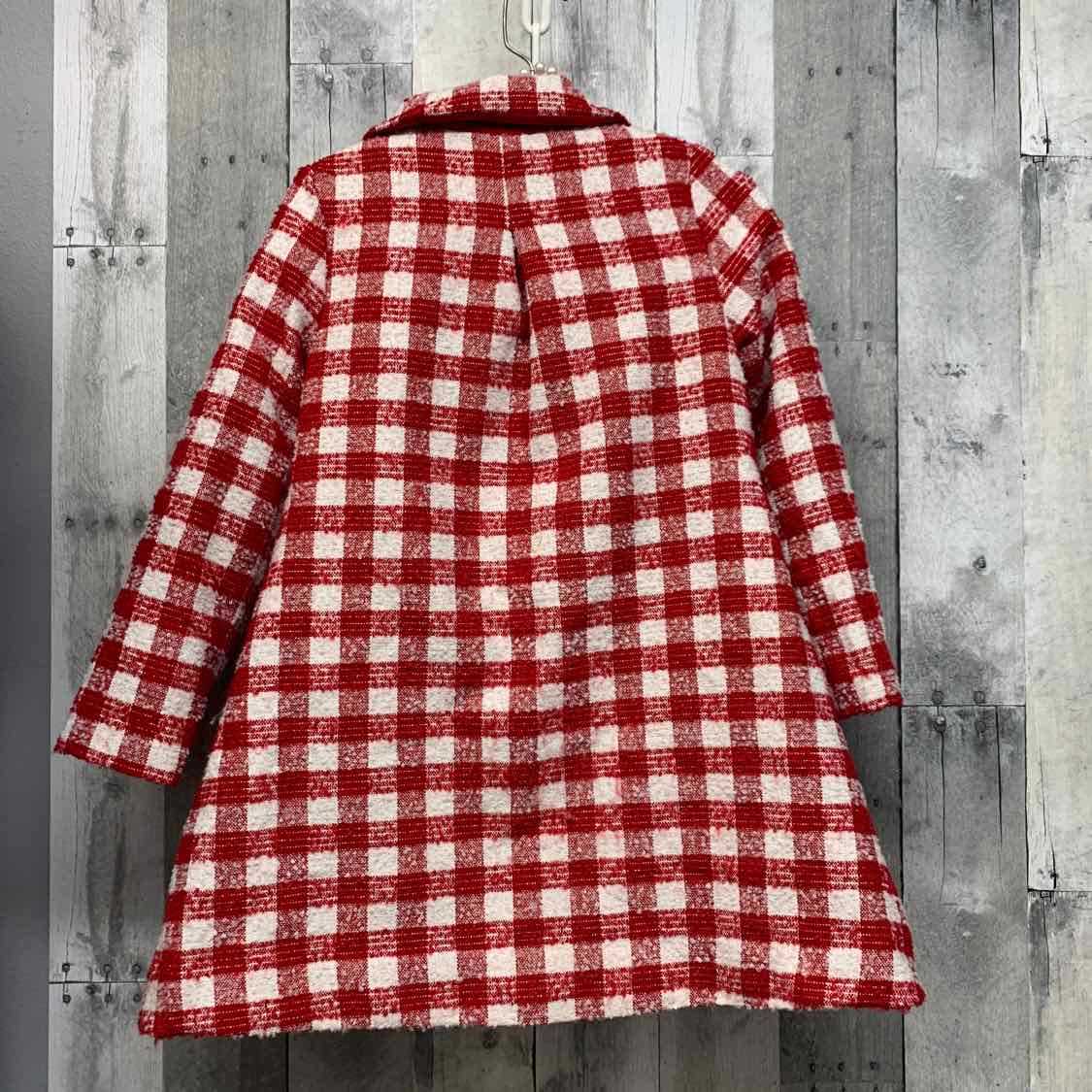 Size 7 Red/White B Brand 2pc Dress