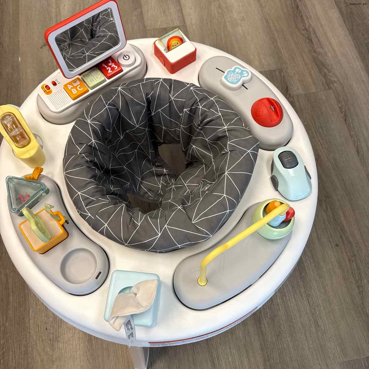 Fisher Price White/Gray Exersaucer