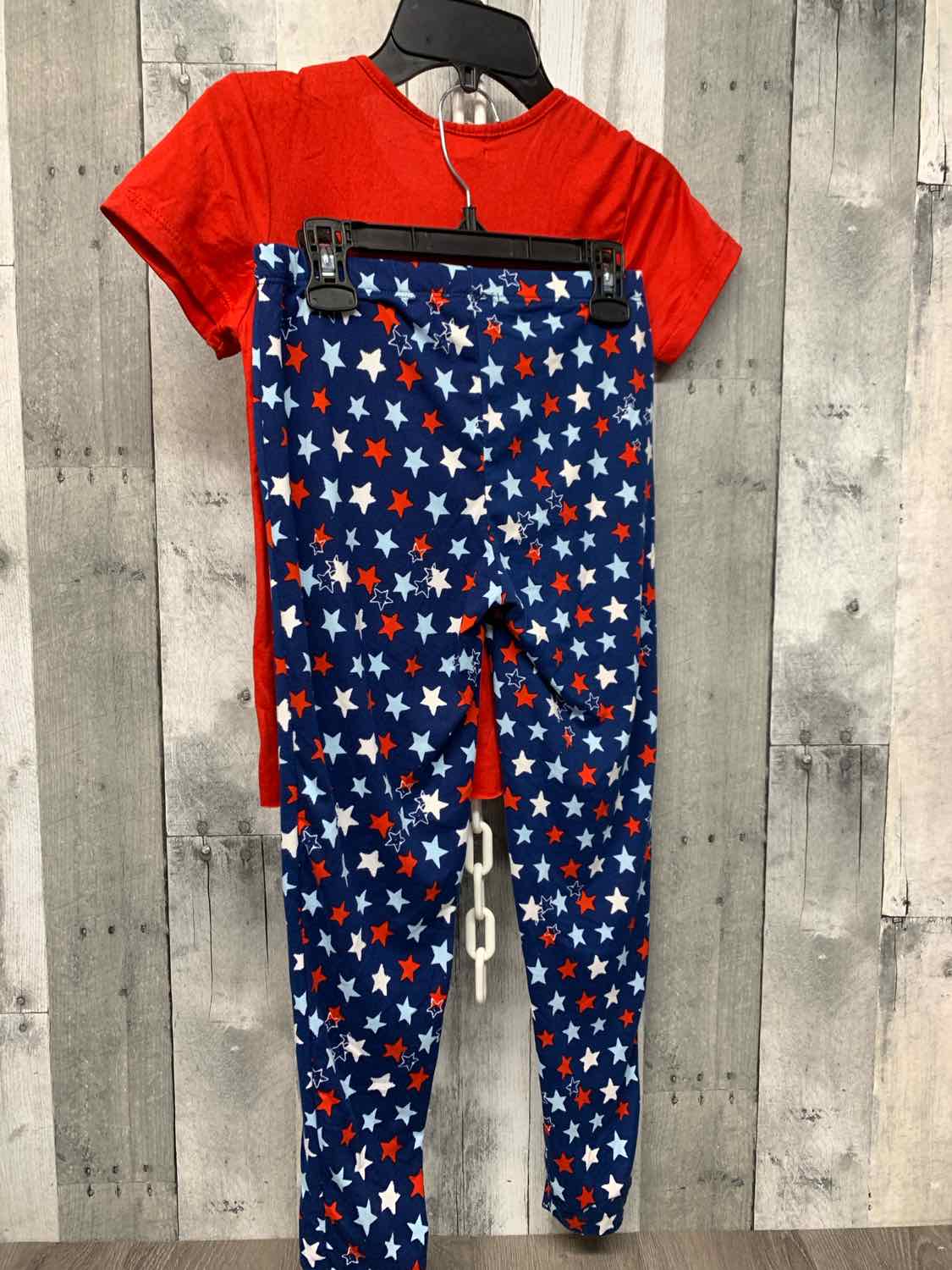 Size 7/8 Red/Navy B Brand Shirt/Pants
