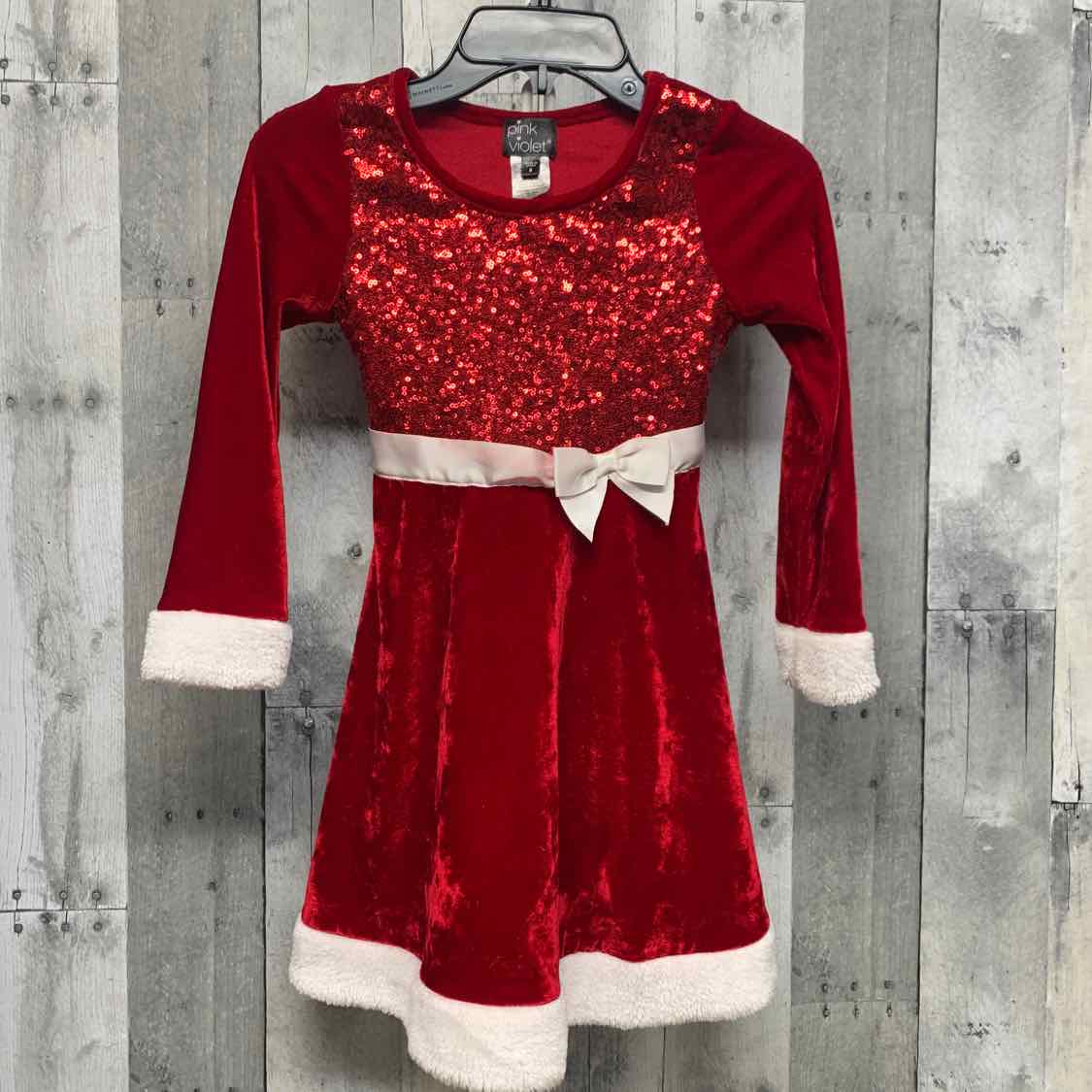 Size 6 Red/White B Brand Dress