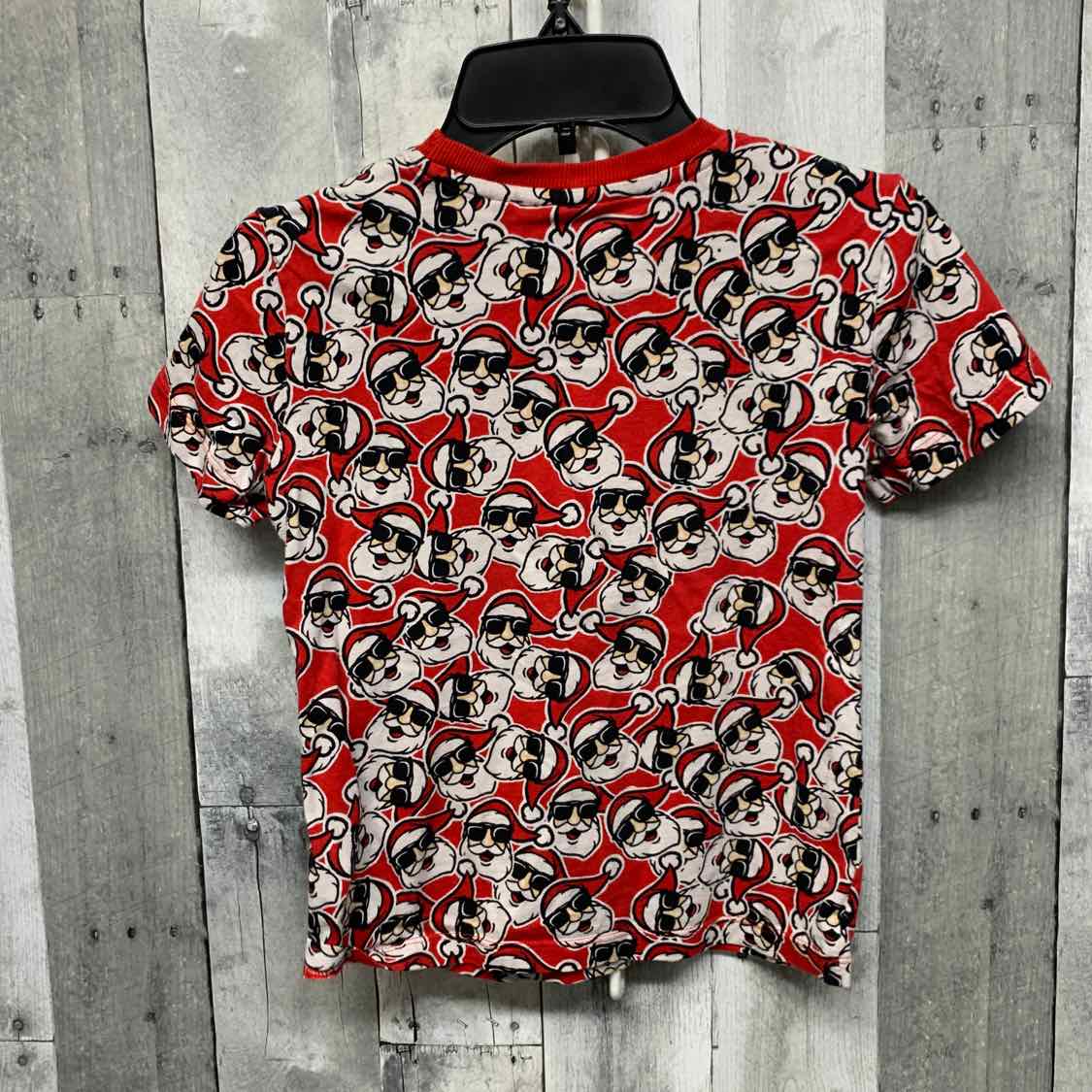 Size 6 Red Print B Brand T Shirt