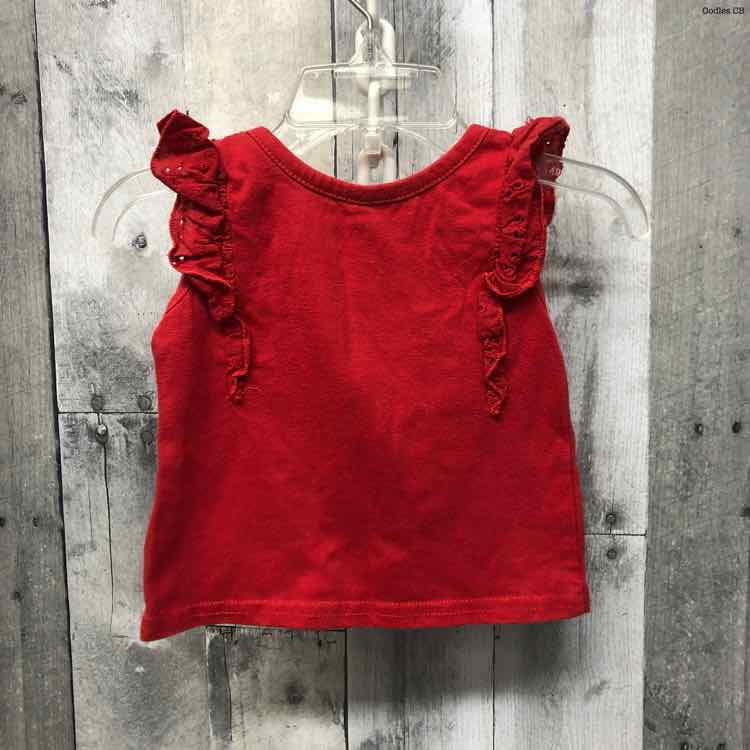 Size 2T Red/White Disney Tank Top