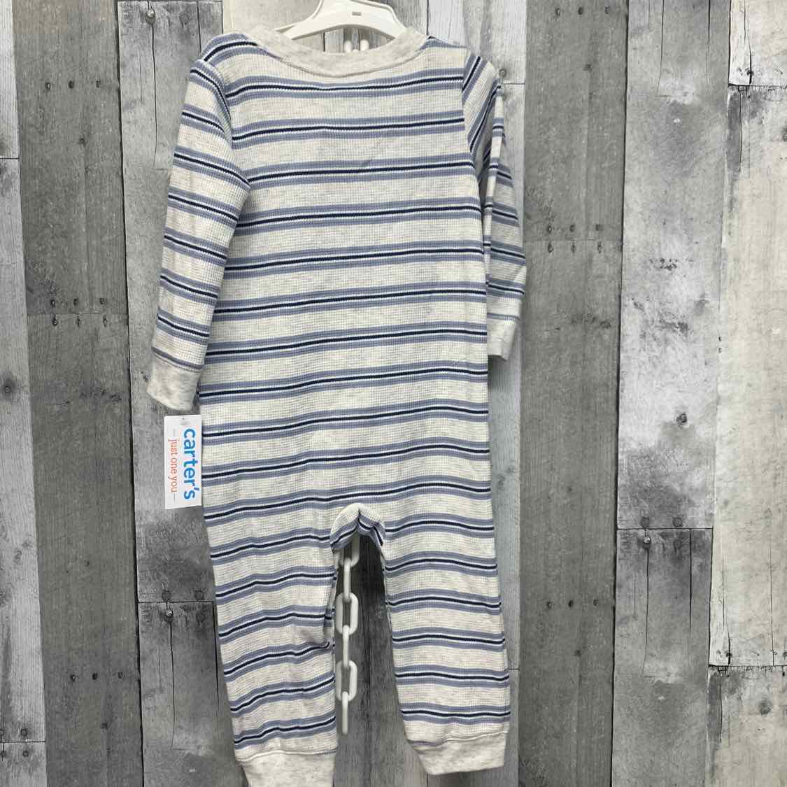 Size 18 Months Gray/Navy Just One You Romper